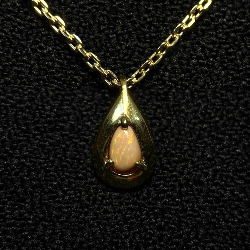 Jalisco Mexican Fire Persian Whiskey Opal Necklace